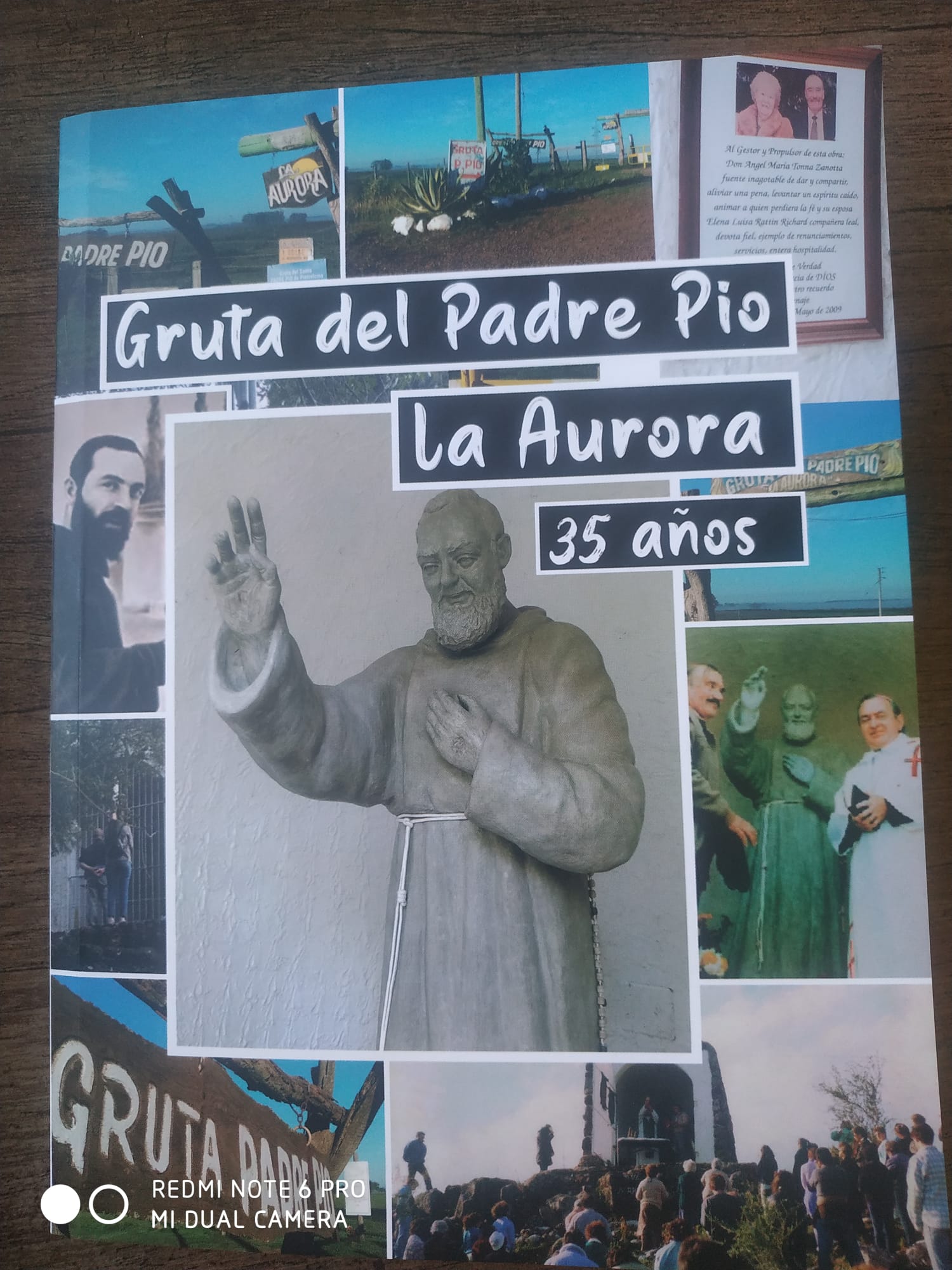 Gruta del Padre Pío 35 años